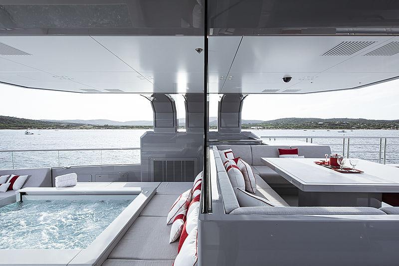 graphical user interface aboard BOLD Yacht for Sale