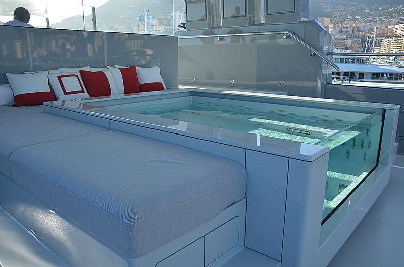 diagram, engineering drawing aboard BOLD Yacht for Sale