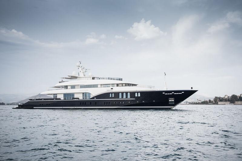 a boat on the water aboard LADY VERA Yacht for Charter