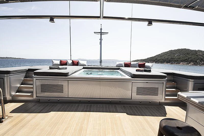 a boat on the water aboard MAGNA GRECIA Yacht for Charter