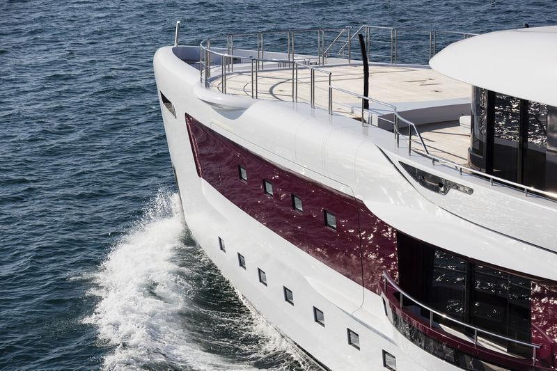 a boat on the water aboard QUINTA ESSENTIA Yacht for Charter