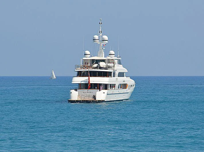 a boat in the water aboard KERI LEE III Yacht for Charter