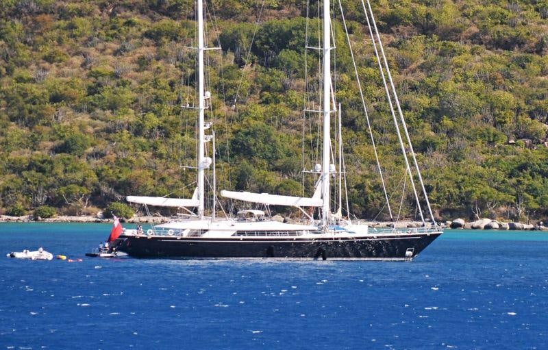 a boat on the water aboard PARSIFAL III Yacht for Charter