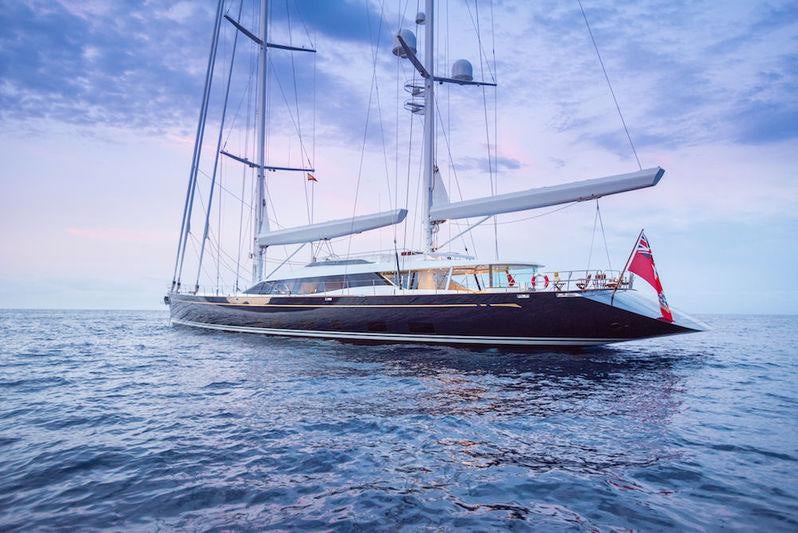 a boat in the water aboard Q Yacht for Charter