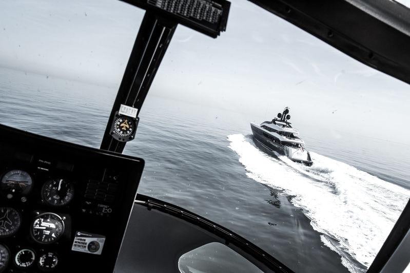 a view of a boat on the water aboard IRISHA Yacht for Charter