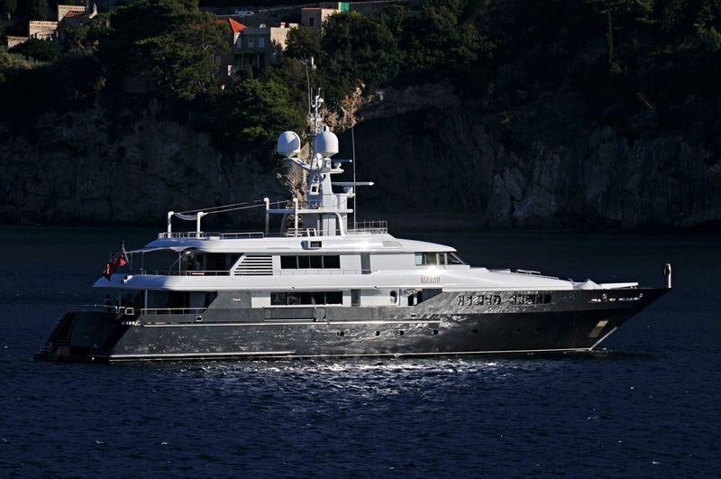 a boat on the water aboard MARIU Yacht for Charter