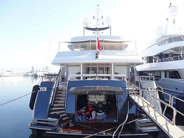 a boat on the water aboard MARIU Yacht for Charter