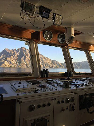 a cockpit of an airplane aboard KUDANIL EXPLORER Yacht for Charter