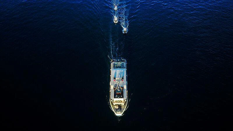 a ship in the water aboard KUDANIL EXPLORER Yacht for Charter