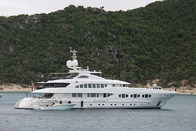 a boat on the water aboard ODYSSEA Yacht for Charter