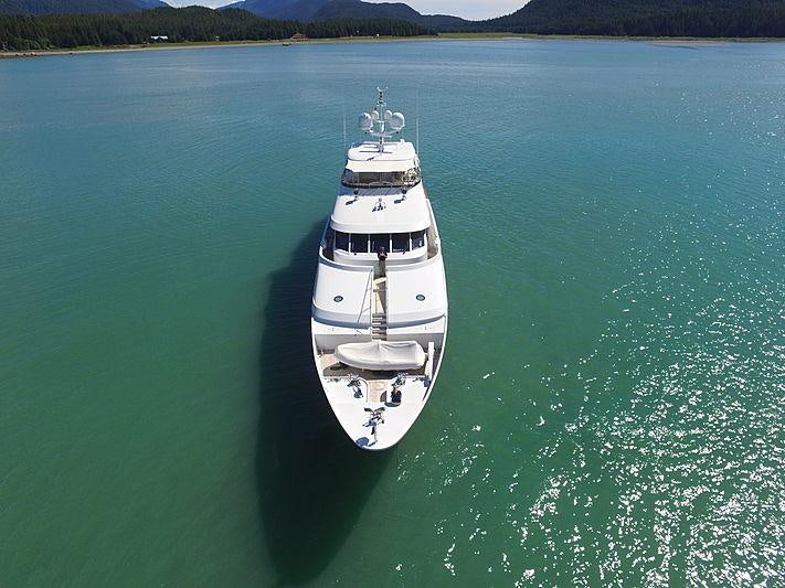 a boat on the water aboard ARTEMIS Yacht for Charter