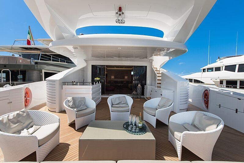 diagram aboard FAST & FURIOUS Yacht for Charter