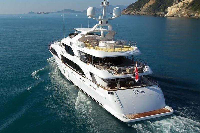 a boat on the water aboard LATIKO Yacht for Charter