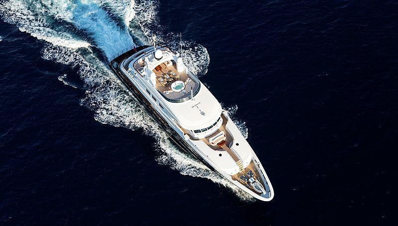 a person on a jet ski aboard HOLIDAY Yacht for Charter