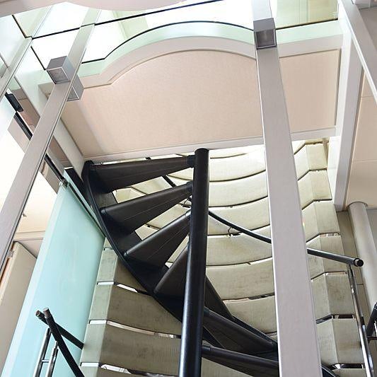 a set of stairs aboard LIFE SAGA Yacht for Charter