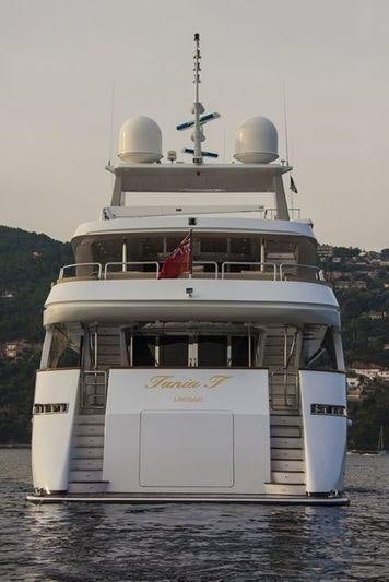 a boat on the water aboard LADY G II Yacht for Charter