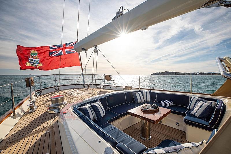 a boat on the water aboard SURAMA Yacht for Sale