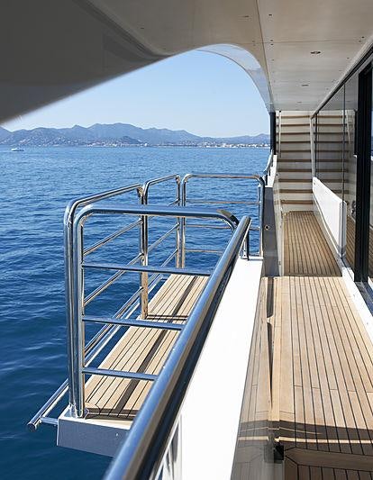 a boat on the water aboard IMPERIAL PRINCESS BEATRICE Yacht for Charter