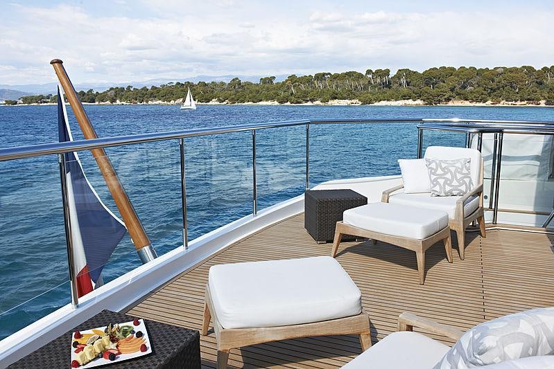 a boat on the water aboard IMPERIAL PRINCESS BEATRICE Yacht for Charter