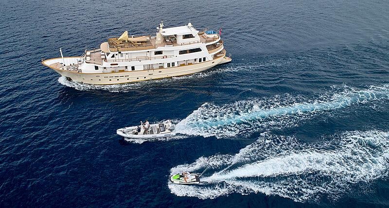 Watch Video for LA PERLA Yacht for Charter