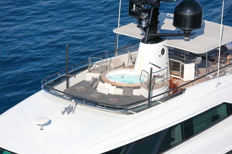 a boat on the water aboard SUD Yacht for Charter