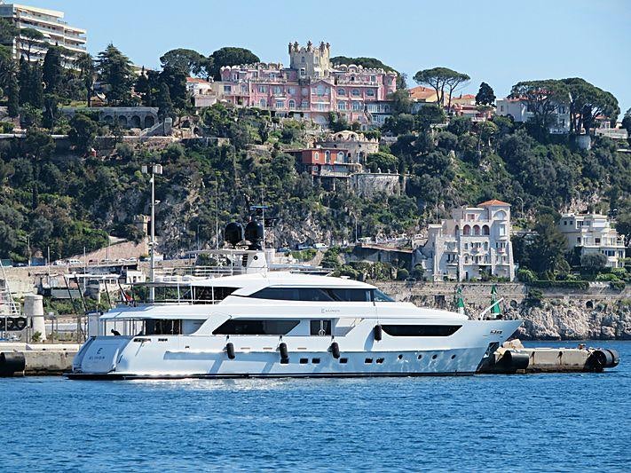 a boat in the water aboard SUD Yacht for Charter