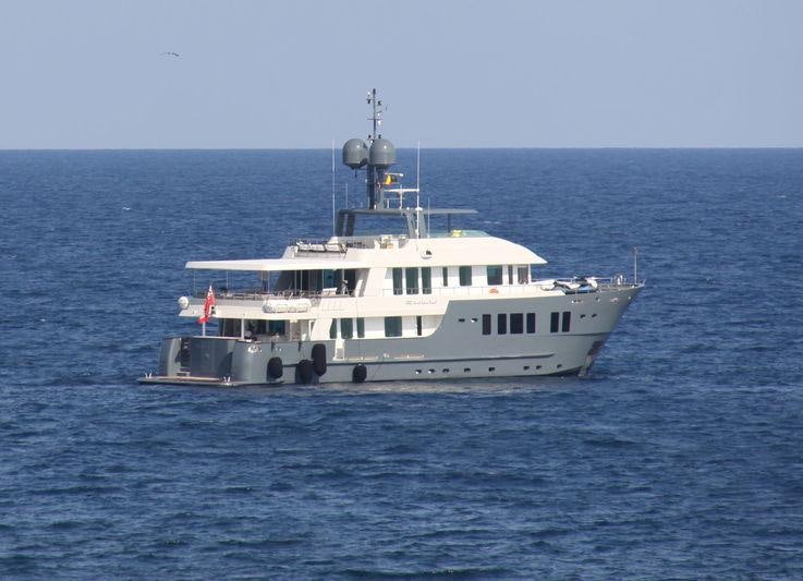 a boat on the water aboard ZULU Yacht for Charter