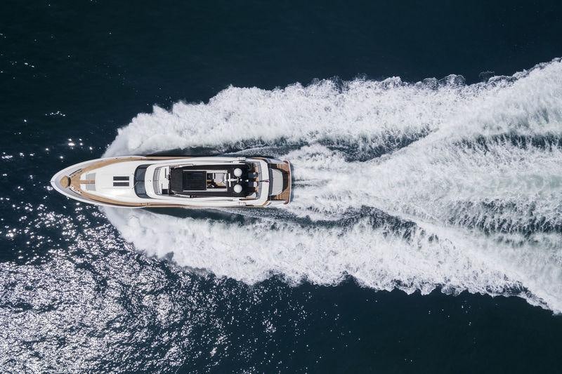 a space ship in the sky aboard SOULMATE Yacht for Charter