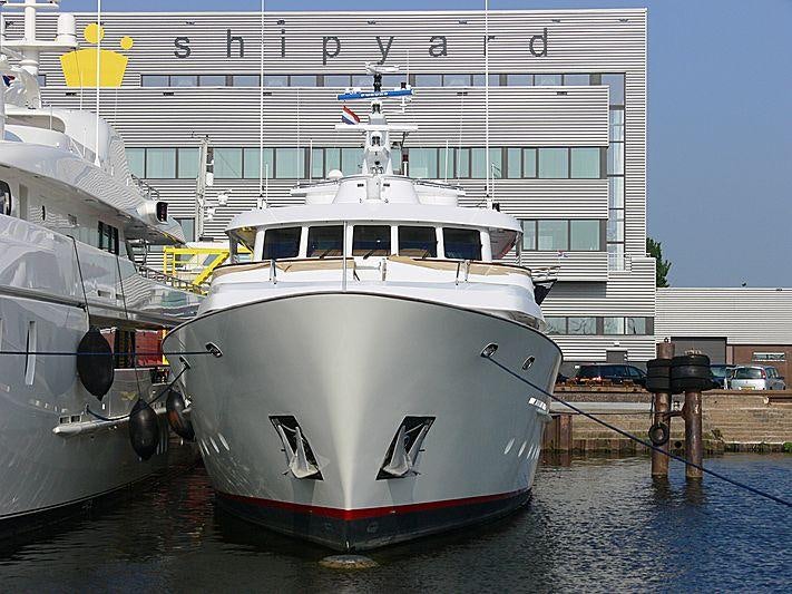 a few boats docked aboard CORNELIA Yacht for Charter