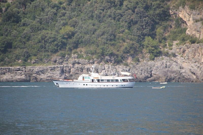 a boat on the water aboard HEAVENLY DAZE Yacht for Charter