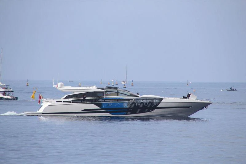 a boat on the water aboard ASTRO Yacht for Charter