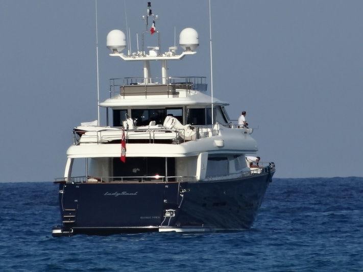 a boat in the water aboard LADY SOUL Yacht for Charter