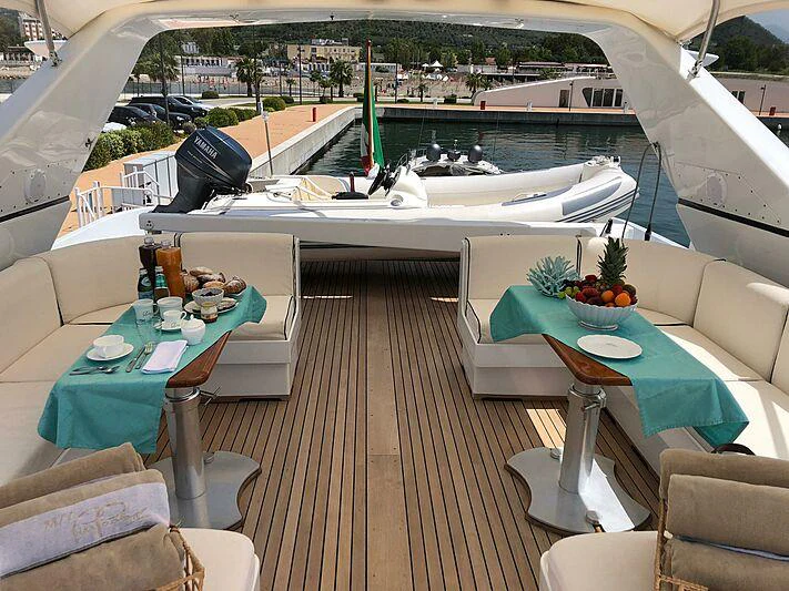 diagram aboard PIERPAOLO IV Yacht for Charter