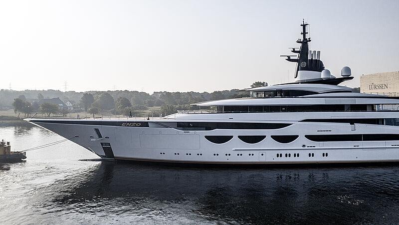 a large white ship aboard AHPO Yacht for Charter