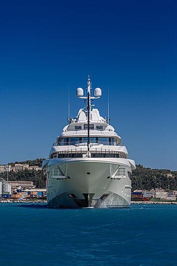 a large white ship aboard MIMTEE Yacht for Charter