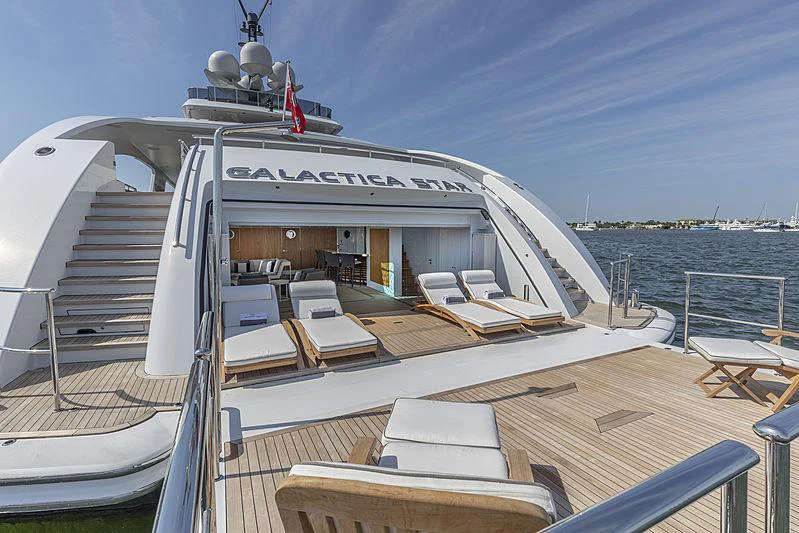 a boat on the water aboard ILLUSION Yacht for Charter