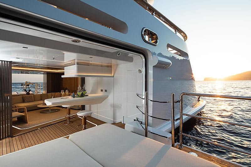 a boat on the water aboard ARTISAN Yacht for Charter