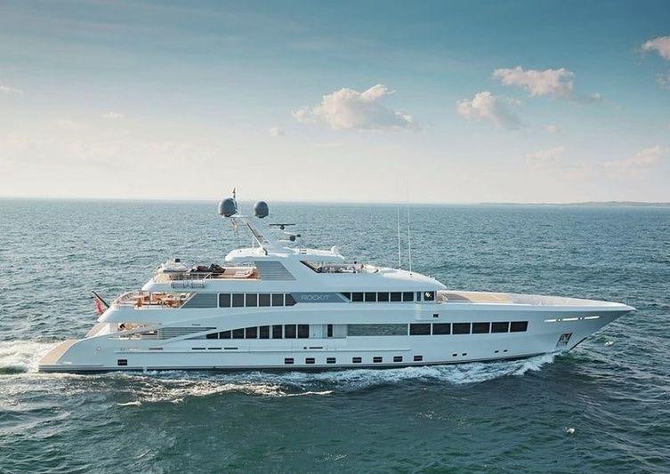 a boat in the water aboard ROCK.IT Yacht for Charter