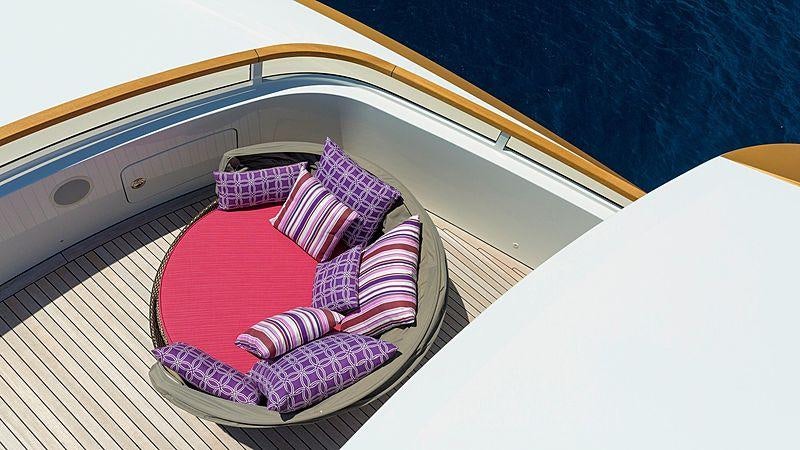 inside of a boat aboard TAIBA Yacht for Charter