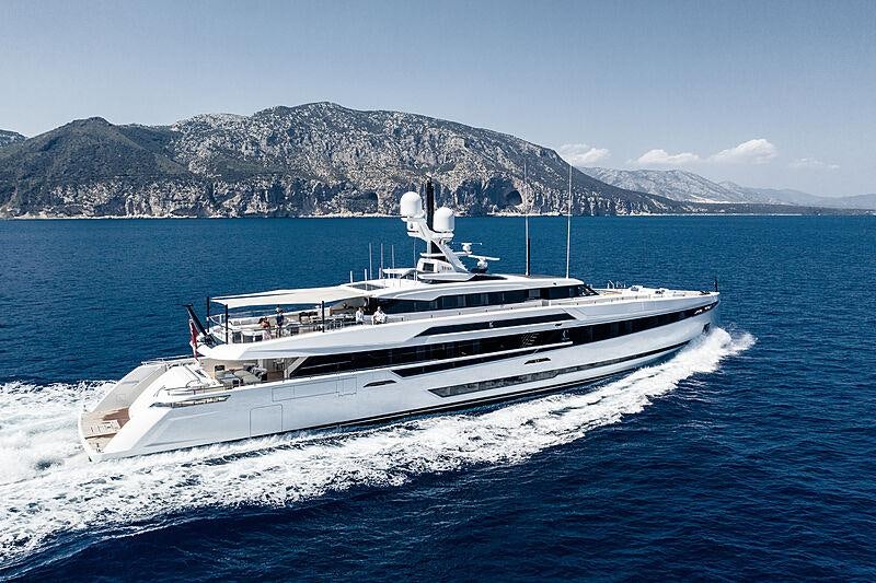 a boat on the water aboard K2 Yacht for Charter