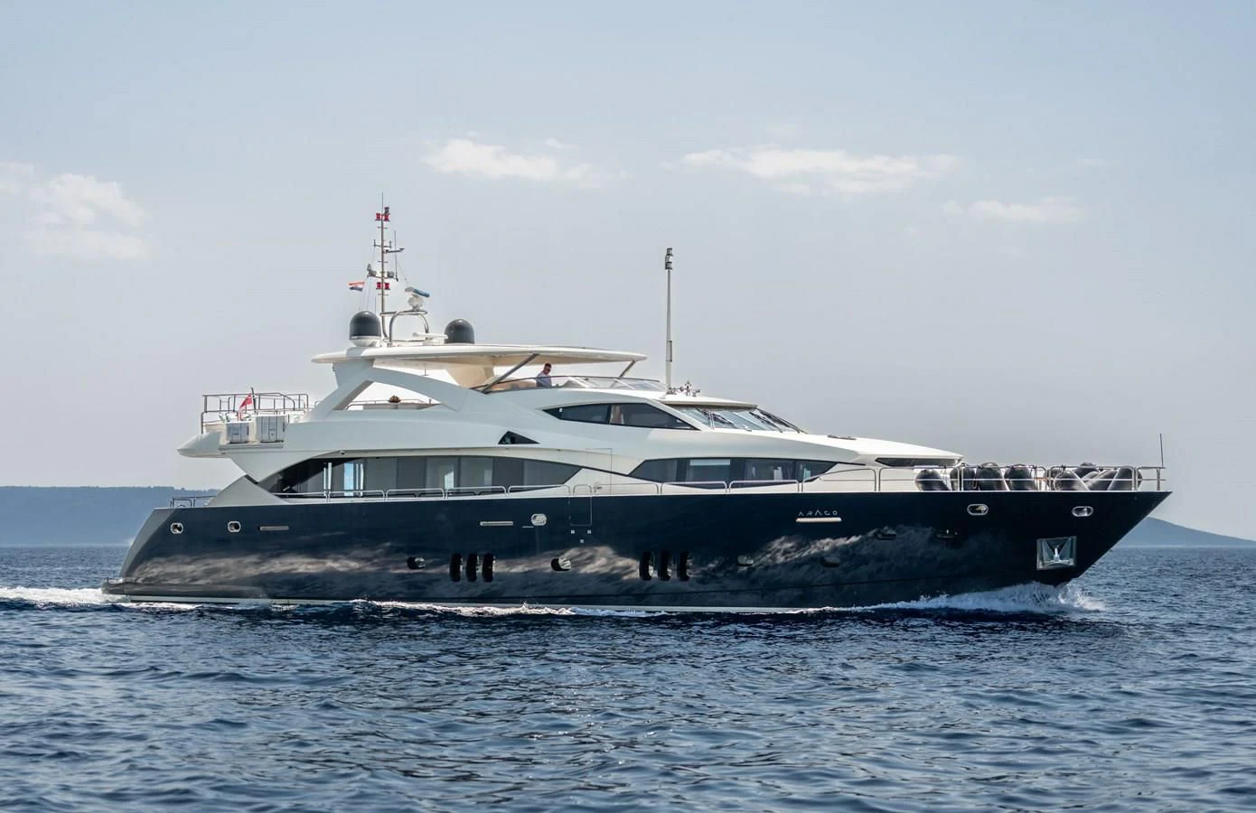 Watch Video for ARAGO Yacht for Charter