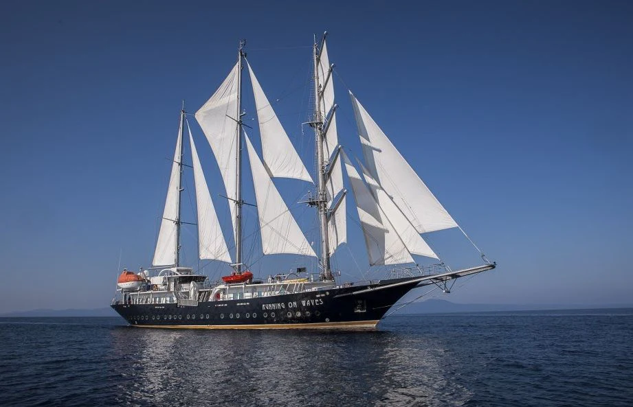 Watch Video for RUNNING ON WAVES Yacht for Charter