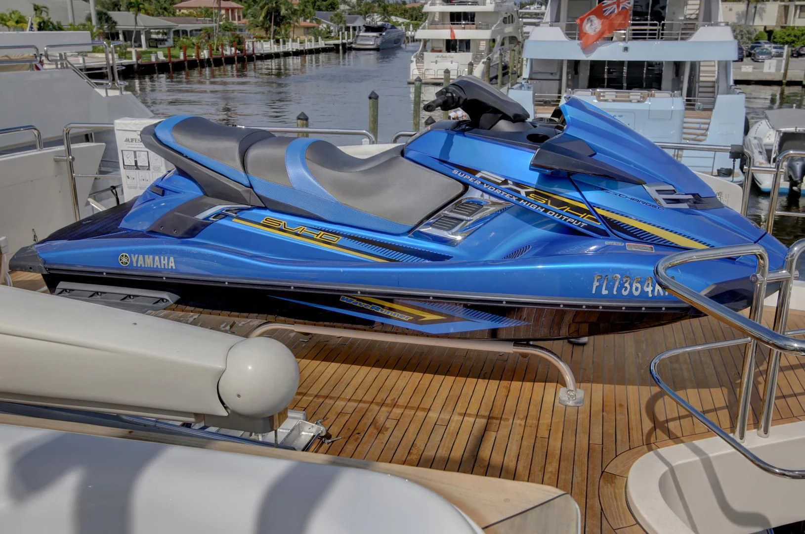 a boat on a boat aboard SORRIDENTE Yacht for Sale