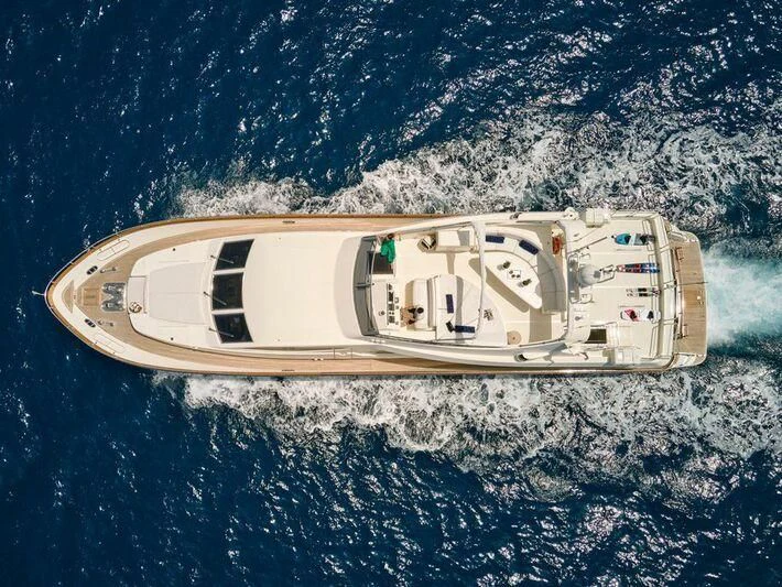 a space ship above the earth aboard ESTIA POSEIDON Yacht for Charter