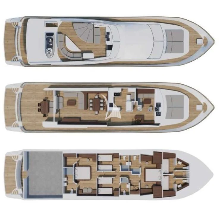 a large metal object with a few holes in it aboard ESTIA POSEIDON Yacht for Charter