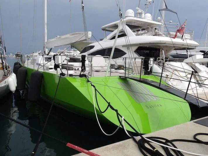 a boat on the water aboard INOUI Yacht for Sale