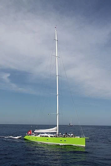 a sailboat on the water aboard INOUI Yacht for Sale