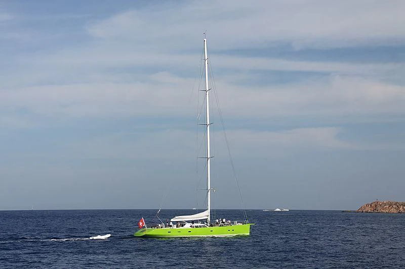 a sailboat on the water aboard INOUI Yacht for Sale