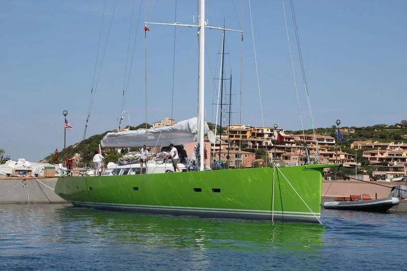 a boat in the water aboard INOUI Yacht for Sale