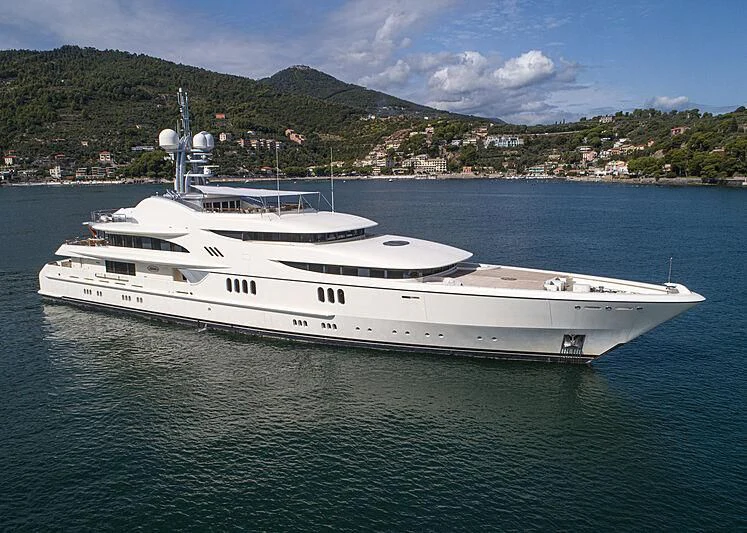 a white boat on water aboard FIREBIRD Yacht for Charter